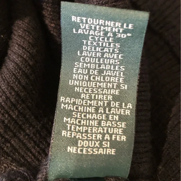 NWOT RALPH LAUREN sz XS rib knit sweater - Picture 7 of 7